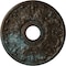 Ekena Millwork Apollo Ceiling Medallion (Canopies up to 5 5/8"), 16 1/2"OD x 3 5/8"ID x 1 1/8"P, Bronze Blue Patina CM16APBBS - alternate 1